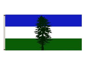 Independence Movement Cascadia Flags Banners 3X5FT 100D Polyester Design 150x90cm Fast Vivid Color With Two Brass Gro2664215