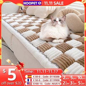 Penne per canili HOOPET Tappetino per cani Caldo Pet Cat Scratchable Coperta Antiscivolo Cuscino lavabile Copridivano per cani di taglia grande Forniture per animali 231110