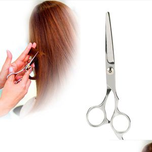 Tesoura de corte de cabelo profissional, borda de aço inoxidável, tesoura de cabeleireiro para corte de cabelo elegante, salão de barbeiro perfeito e uso doméstico Dro Dhyld