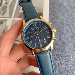 Bos Wrist Watches for Men 2023 Mens relógios Todos os mostradores funcionam quartzo assistir alta marca de luxo de alta qualidade Crontilograf