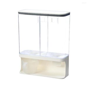 Storage Bottles 1L/1.5L/3L Useful Cereal Box Reusable Grain Jar Good Sealing Dispenser Organizer Dust-Proof