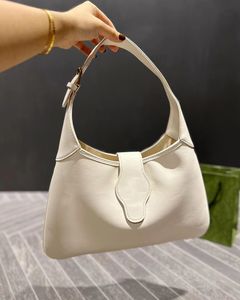 Женские дизайнерские сумки на ремне Crescent Totes Half Moon Leahter Сумки Подмышечная сумка Hobo Luxury 2023 Новая модная большая сумка Черные женские кошельки большой емкости