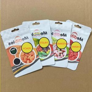 300mg infuso vuoto MEDIBLES LOL Edibles Packaging sacchetti di mylar FRUTTA mela watermolen pesca ciliegia ANELLI gommosi Nxhpm