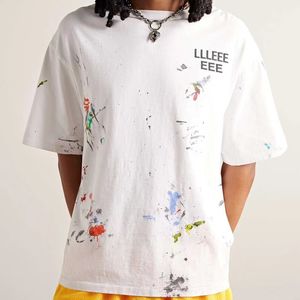 Gallleery Deeppt Paint Shop Souvenir Tee Fashion Man Women Splash-ink Tシャツヒップホップ夏FZTX3158