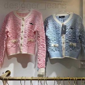 Kadın Sweaters Designer Lady Üstleri Yün Kazak Örgüler Tees Fermuar Boyun Ayar Kırmızı harfli çizgili boyunlar rahat kadınlar ince kolsuz gömlek stil 1dnn