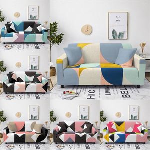 Krzesło obejmują prosty nowoczesny wystrój domu sofa sofa geometryczny do salonu sekcja l Kształt Universal 1pc