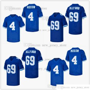 DIY Design Retro Movie Tweeder #82 Billy Bob #69 #4 moxon West Canaan Coyotes Jersey Custom gestikte College Football Jerseys