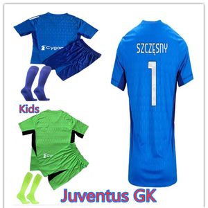 Kids Goalkeeper 1# Szczesny soccer jerseys 2024 VLAHOVIC McKENNIE PELLEGRINI CHIESA ARTHUR CUADRADO football shirt 23 24 Football sets