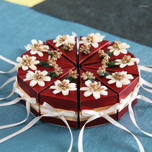 Geschenkverpackung 50 3 kreative Dreiecksform Kuchen Hochzeit Süßigkeiten Papierschachteln 10 Stück/Set Geburtstag S für Kinder Geschenktüte