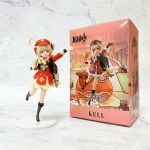 Anime manga 16 cm Genshin Impact Figure Akcja Klee Figurine Model kolekcjonerski