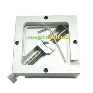 Freeshipping 90*90mm Silver BGA Reballing Station 90*90mm Stencils Template Holder Jig For PCB Chip Soldering Rework Repair 90*90mm Hqxol