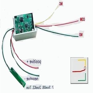 Interruptor de proximidade Bluetooth de circuitos integrados 12v para módulo de telefone móvel com interruptor de controle de indução Hrwlv