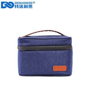 Ice Packs/Isothermic Bags DENUONISS Small Cooler Bag Protable Fridge Oxford Food Refrigerator Bag EVA Insulated Picnic Bag Isothermal Cooler Ice Box Bag 230411