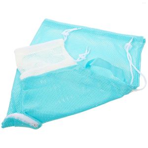 Cat Carriers Washing Bag Reusable Pet Showering Supply Netting Household Tote Accessories