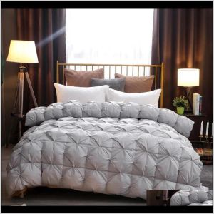 Songkaum Luxury Down Winter Filt Quilted Quilts Core White Bed Däcke 150 Comforter Pis9l Comforters Set Rzmhn