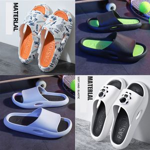 Av högkvalitativa män kvinnor sommar tofflor varumärke original promenad sportstorlek 36-45 hotsale designers färg svart vit grå orange grå mode glider sneakers tränare