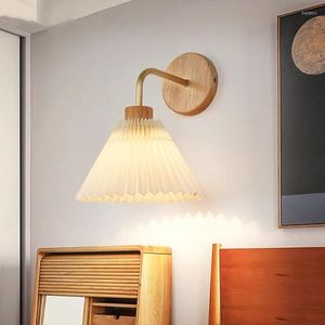 Wall Lamps 2023 Japanese Bedside Lamp Bedroom Living Room Background Decorative Staircase