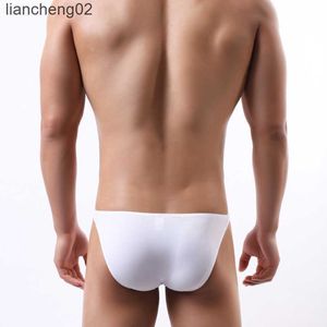 Underpants Men Sexy Rouphe Front Convex Men's Briefs Confortável Sufas respiráveis ​​Man Hot Hips Up Briefes Transparentes HT027-1