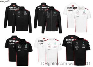 Camisetas masculinas 2023 Novo F1 F1 Formula 1 Racing Hoodie Summer Summer Short-Selved Polo Suit personalizado com o mesmo STILE 4123