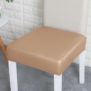 Chair Covers Waterproof Cover Stretch Dining Seat Anti-Slip Chairs Slipcovers For El Home Kitchen Living Room