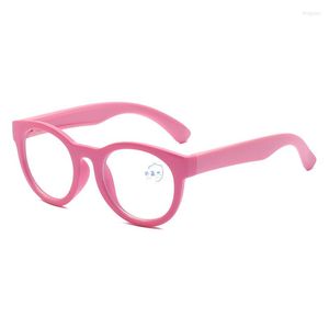 Sonnenbrille 15 teile/satz Anti-Blaulicht Brille Silikon Biegbar Kinder Optische Gläser Flexible einteilige Sichere Brille Einfacher Spiegel