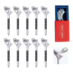 Golf Tees Rhombic Golf Tees 10° Diagonal Insert Golf Ball Holder Reduces Rotation Increases Distance Speed Golf Training Ball Tee Package 230411