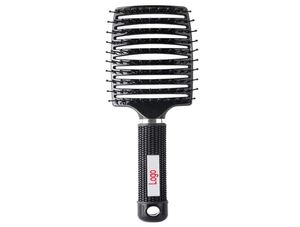 CB007 Customized Logo Women Hair Scalp Massage Comb Wet Curly Detangle Big Curve Hair Brush Comb for Salon Hairdressing Styling To7168289