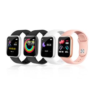 Y68 Smart Watch Schermo a colori Conteggio passi Modalità multi sport Promemoria messaggi Fotografia Musica Telecomando Smart Band