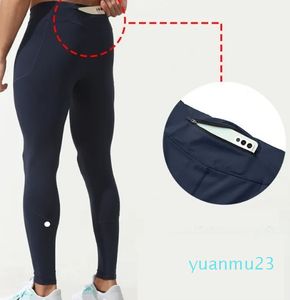 Lu män joggar långa byxor sport yoga outfit sportfickor tröjor jogging byxor mens casual elastic midje fitness