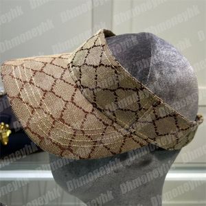 cappelli con visiera firmati estivi caldi per le donne lettere di lusso cappelli da baseball vuoti top da uomo visiere da viaggio Accessori cappelli g marroni neri