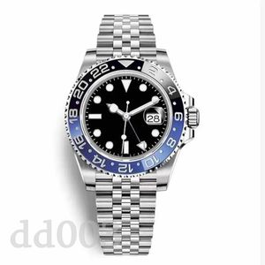 GMT Luxury Watches Vintage GMT Ceramics Mens Watch Multycolor Business Busines