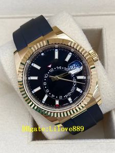 Luxury Wristwatch 42MM Index Dial Jubilee Bracelet Automatic Mechanical Pilot9003 Rubber Bracelet Men's Watches Waterproof Wristwatches