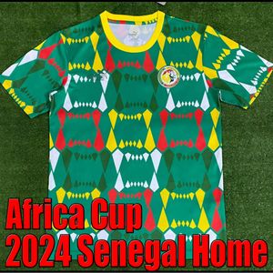 Africa Cup 2023 2024 Senegal Maglie nazionali di calcio Squadra KOULIBALY MANE BaldE DIATTA Maglia Maillots De Foot SARR KOUYATE BOUBA DIOP maglia da calcio