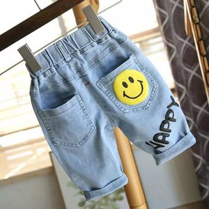 Shorts IENENS Kids Boys Beach Jeans Children Clothes Pants Denim Clothing Bermuda Infant Toddler Baby Boy Casual Trousers 230412