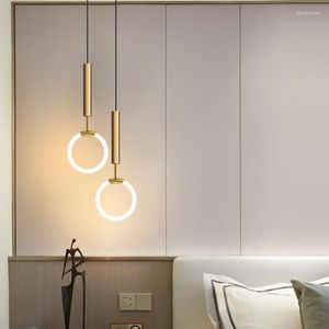 Lampy wiszące nowoczesne światła salon wisząca lampa sypialnia oświetlenie jadalne oprawy oświetleniowe kawiarnia Kuchnia Kuchnia