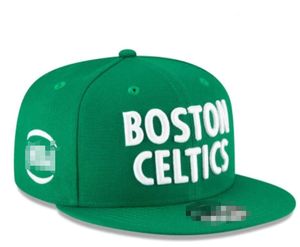 Boston''Celtics''ball Caps 2023-24 unisex mode bomull baseball cap snapback hatt män kvinnor sol hat broderi vår sommar mössa grossist a10