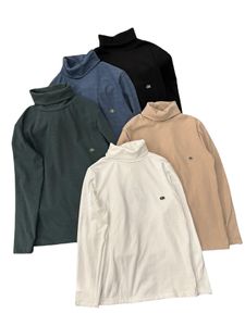 23FW Lüks Markalar Tasarımcı Cayman Hoodie Uzun Kollu Highneck kazak sweatshirt Moda Nakış Logosu Pullover Hoodie Açık Sweatshirt