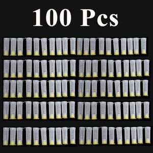 Other Garden Supplies 100PCS Wholesale Beekeeping Queen Bee Rearing System Protection Cages Plastic Tools Supplies Larva Anti Bite Equipemnt Farm 230412
