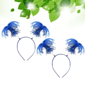 Bandanas 6pcs Hair Hoops Spring Design Festival Party Headdress Accessories Mexican Flowers Headband