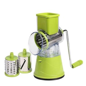 FreeShipping Multifunctional Eco-Friendly Vegetable Cutter Manual Cutting Vegetable Potato Slicer Shredded Slices Practical Kitchen Too Qkpt