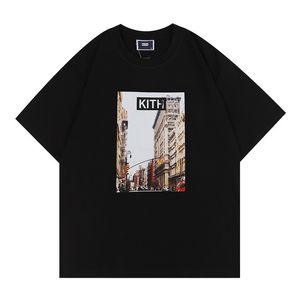 23SS MENS T SUTLUK KITH Tİ SÖZLÜK Yüksek Kaliteli Erkekler Kadın Tasarımcı T-Shirt Mektup Baskılı Moda Adam Kısa Kollu Topquality ABD Boyutu S-XXL