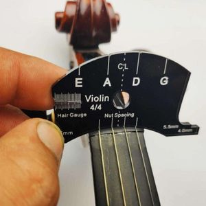 Modello di stampo multifunzionale per ponti per violino 1/2 3/4 4/4 Strumento di riferimento per la riparazione di ponti per violino Strumento per la creazione di raschietto per tastiera