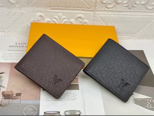 Fashion Designer Purse Luxury Short Purse Men Women Multi-hold bag high quality Fancy coin purse Shadow Card holder dust bag