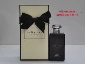 Jo Malone Profumo Bottiglia Nera Colonia Intensa 100ml Mirra Tonka Oud Bergamotto Vetiver Vaniglia Dorata Gelsomino Calendula Fragranza Odore A Lunga Durata Parfum Spray