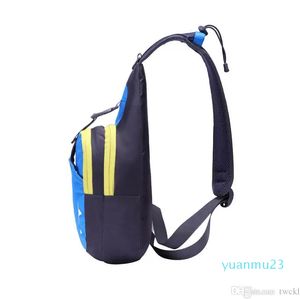 Fashion Unisex Nylon Chest Back Pack Outdoor Hiking Sport Running Jogging Crossbody 55 Bag Men Women Diagonal Package Rucksa172K