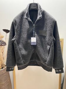가을과 겨울 하이 엔드 디자이너 재킷 고품질 양털 미국 크기의 블랙 재킷 럭셔리 브랜드 탑 남성 재킷
