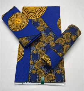 Altre arti e mestieri Veritable Wax Tessuto africano Nigeriano Ankara Block Prints Batik Dutch Hollandais Pagne 100 Cotton For Sewing VL72 230412