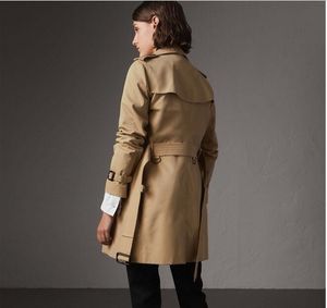 HEISSER KLASSIKER! Mannart und weise England-Entwurf mittlerer langer Trenchcoat/zweireihiger Trenchcoat der Qualitätsschwerbaumwollmarken für Männer/Frühlingsjacke SanM-450 Größe S-XXL