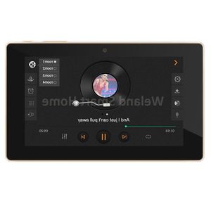 Freeshipping 7" touch screen In wall android amplifier home audio USB player H-DM-I WIFI audio digital stereo amplifier home theat Fwsi