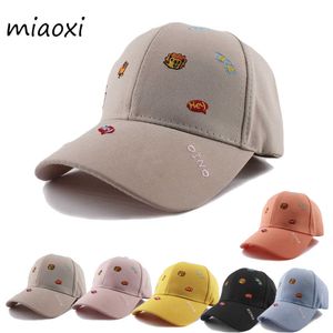 Ball Caps 2023 Новая мода Summer Children Sun Baseball Cap для детей мальчики для девочек открытая спортивная шапка Регулируемая хип -хоп повседневные девочки P230412